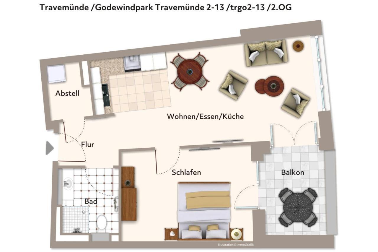 Apartment Godewindpark Travemünde Godewindpark Travemünde 2-13 *